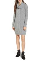 Women's Everly Cowl Neck Sweater Dress - Grey
