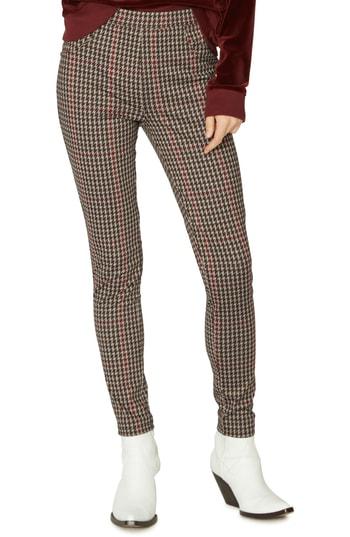 Women's Sanctuary Grease Leggings, Size - Burgundy