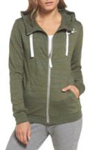 Women's Nike Gym Zip Hoodie - Metallic