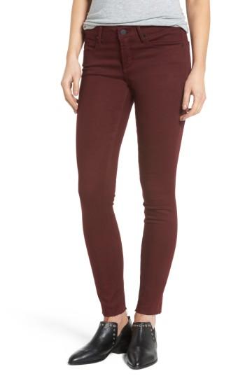 Women's Articles Of Society Sarah Skinny Jeans - Burgundy