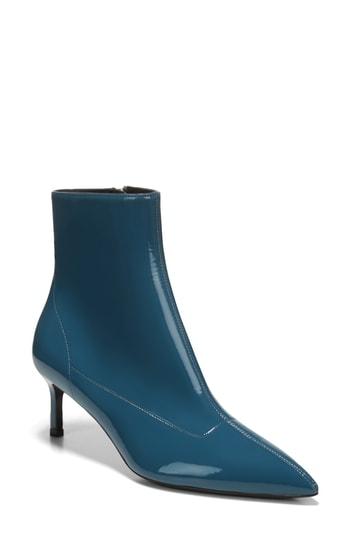 Women's Via Spiga Baronne Pointy Toe Bootie M - Blue