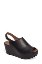 Women's Chocolat Blu Willow Slingback Wedge .5 M - Black