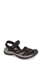 Women's Keen 'rose' Sandal M - Black