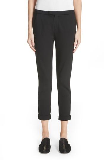 Women's Joie Shawnta Crop Pants - Black