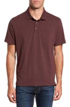 Men's Tailor Vintage Stretch Slub Jersey Polo - Purple