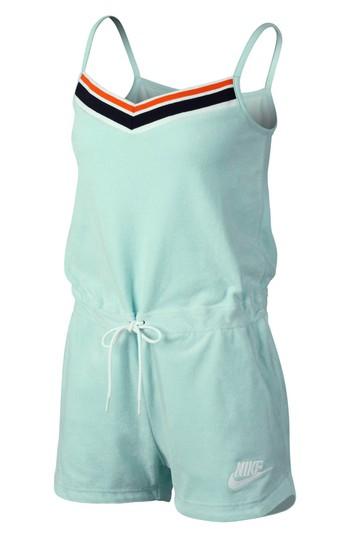 Women's Nike Sportswear Terry Romper - Blue
