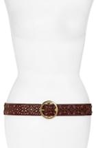 Women's Treasure & Bond Embellished Belt - Brown