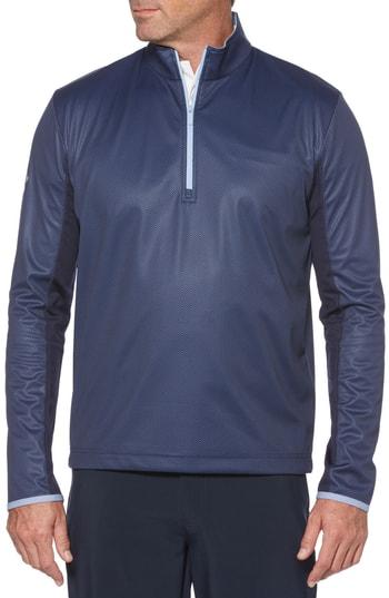 Men's Callaway X Herringbone Performance Pullover - Blue