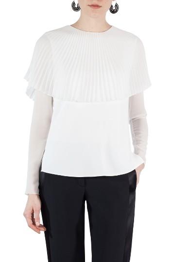 Women's Akris Punto Sunray Plisse Blouse