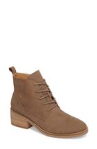 Women's Lucky Brand Tamela Lace-up Bootie .5 M - Beige