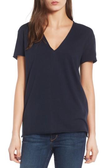 Women's Zadig & Voltaire Story Fishnet Back Cotton Tee - Blue