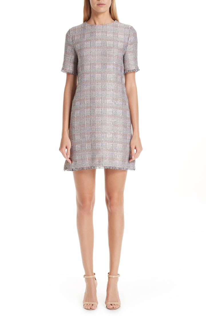 Women's Emporio Armani Check Woven Dress