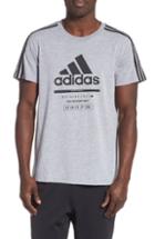 Men's Adidas Classic International T-shirt, Size - Grey