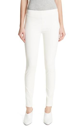 Women's Joseph Stretch Gabardine Leggings Us / 32 Fr - White