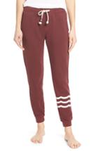 Women's Sol Angeles Essential Jogger Pants - Burgundy