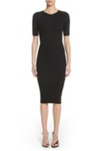 Women's Alexander Wang Pin Pierce Ribbed Body-con Dress - Black