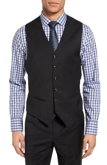 Men's Ted Baker London Jones Trim Fit Wool Vest