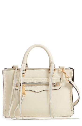 Rebecca Minkoff 'micro Regan' Satchel - White