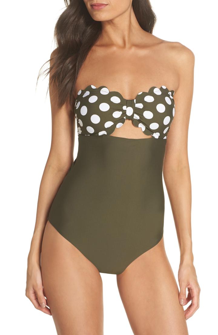 Women's L Space Ridin' High Rebel Bikini Top - Ivory
