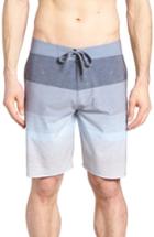 Men's Travis Mathew Seegrid Fit Board Shorts, Size 30 - Blue