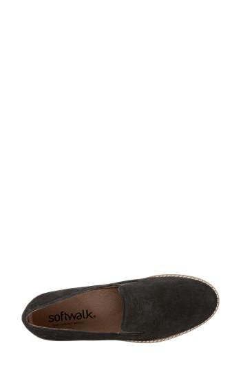 Women's Softwalk Whistle Slip-on N - Black