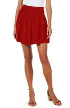 Women's Michael Stars Smocked Waist Skirt - Red