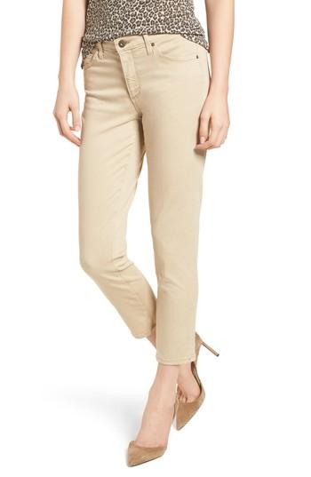 Women's Ag The Prima Crop Cigarette Jeans - Beige
