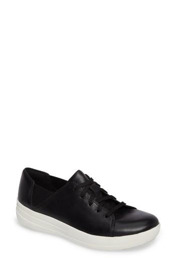 Women's Fitflop F-sporty Sneaker .5 M - Black