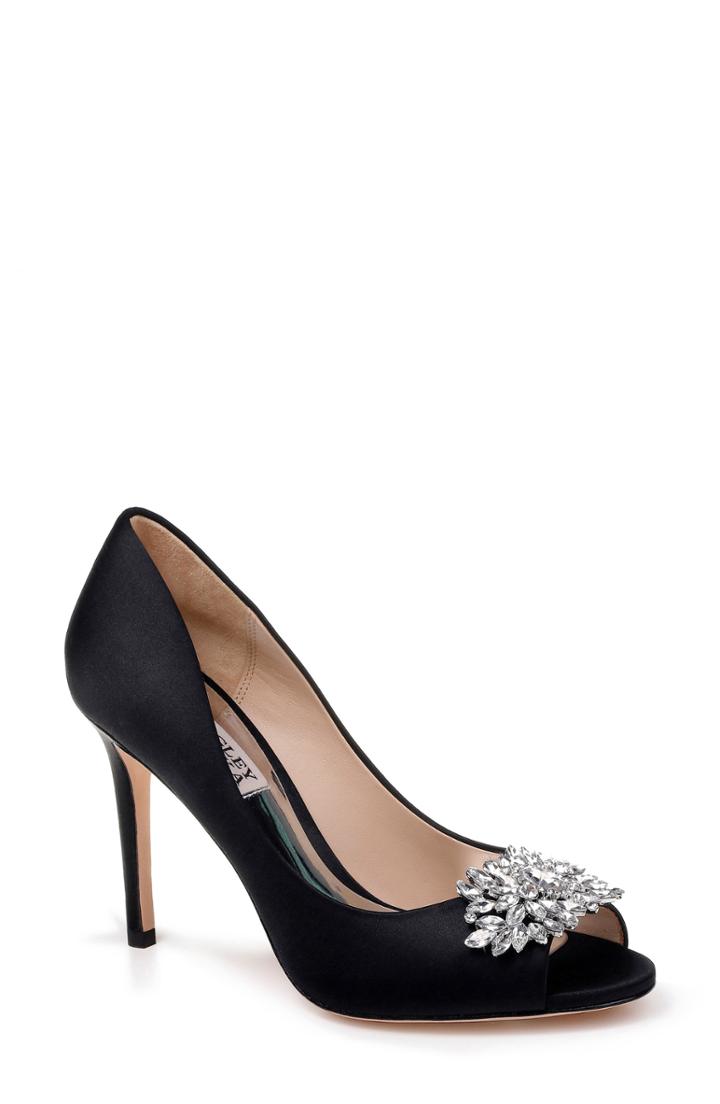 Women's Badgley Mischka Paloma Pump .5 M - Black
