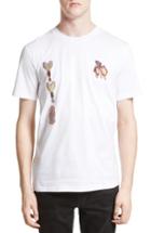Men's Lanvin Tattoo Embroidered Applique T-shirt