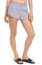 Women's Ivy Park Perforated Panel Runner Shorts - Grey