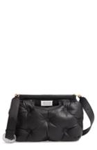Maison Margiela Medium Glam Slam Leather Shoulder Bag - Black