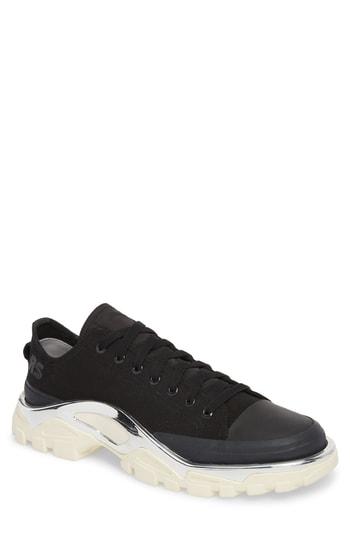 Men's Adidas By Raf Simons Detroit Low Top Sneaker M - Black