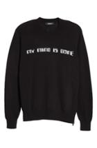 Women's Undercover My Mind Is Gone Wool & Cashmere Sweater - Black