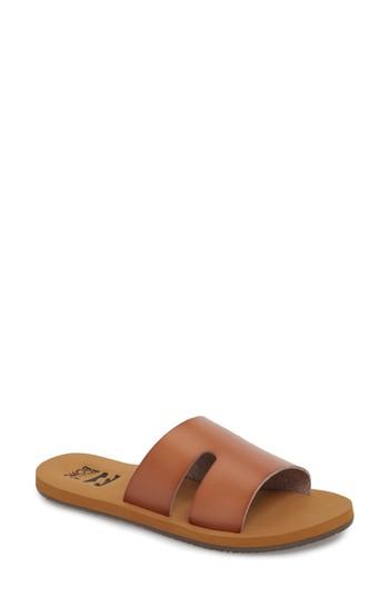 Women's Billabong Wander Often Slide Sandal M - Brown