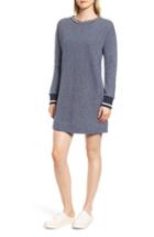 Women's Boden Doodle Dog Cotton Sweatshirt Dress (similar To 16w-18w) - Grey