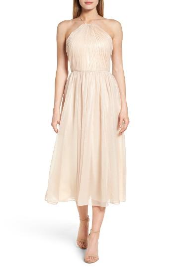 Women's Vera Wang Chiffon Midi Dress