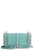 Rebecca Minkoff Love Tooled Leather Crossbody Bag - Green
