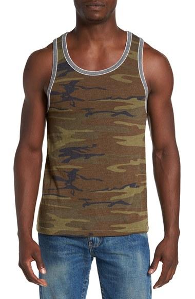 Men's Alternative Double Ringer Tank Top