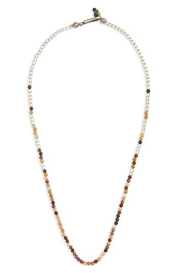 Men's George Frost Mookaite Bead Necklace