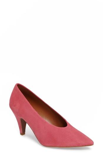 Women's Topshop Jessie Pointy Toe Pump .5us / 37eu - Pink
