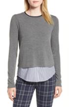 Women's Halogen Bow Back Sweater, Size - Ivory