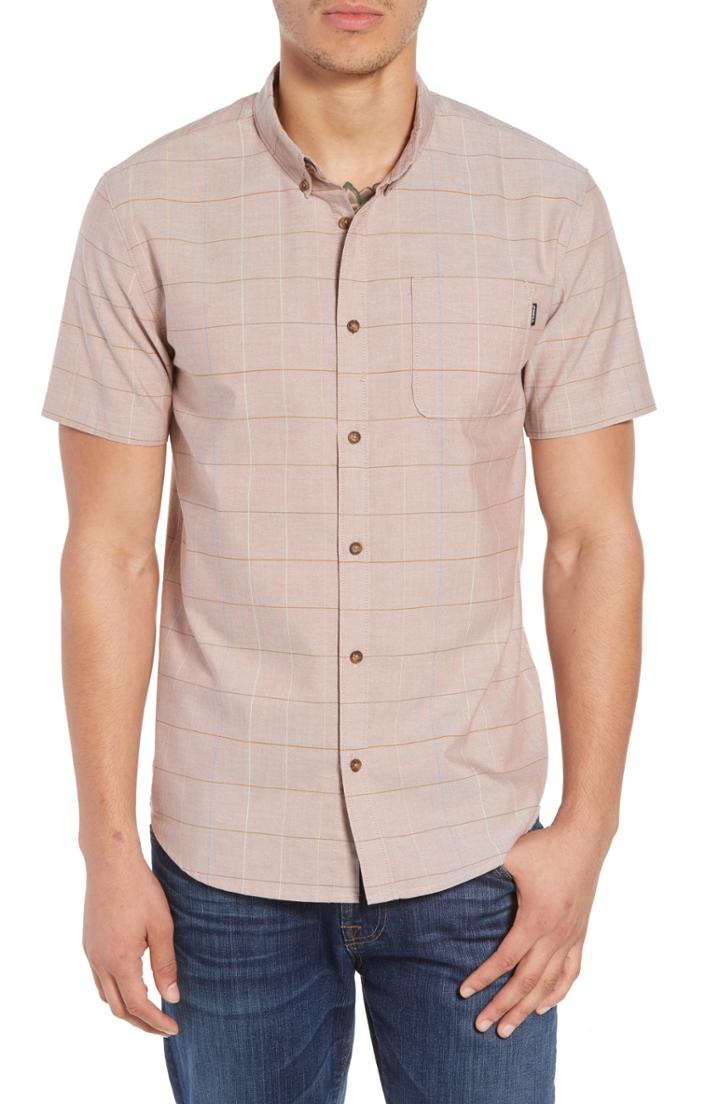 Men's O'neill Gridlock Check Woven Shirt