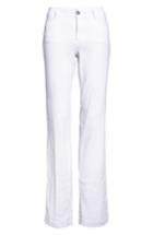 Petite Women's Nydj Linen Trousers P - White