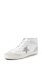 Women's Golden Goose Star Mid Top Sneaker Eu - White
