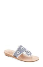 Women's Jack Rogers 'madeline' Sandal .5 M - Blue