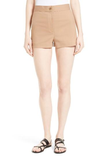 Women's Theory Biquincy Stretch Cotton Shorts