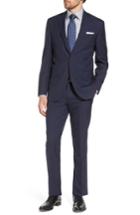 Men's David Donahue Ryan Classic Fit Houndstooth Wool Suit