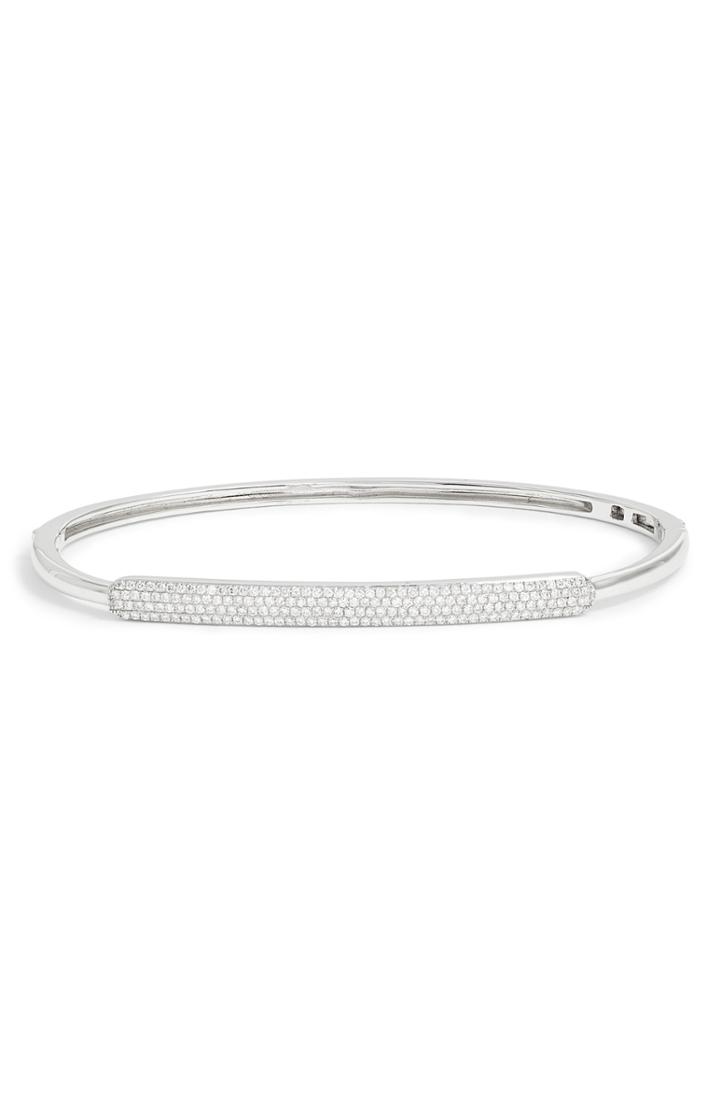 Women's Bony Levy Prism Pave Diamond Bangle (nordstrom Exclusive)
