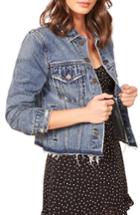Women's Reformation Denim Jacket - Blue